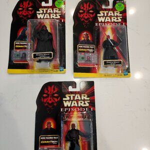 Darth Maul (set of 3) - Star Wars Episode 1 Action Figures (Sealed)
